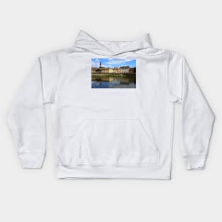 Along the Arno in Florence Kids Hoodie